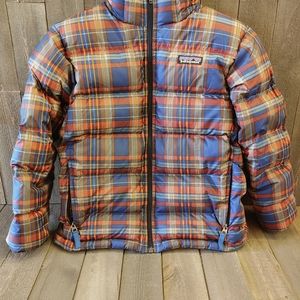 Boys Size 10 or Med Patagonia Down Coat